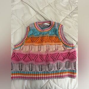 Zara Multicolor sweater vest